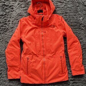 The North Face Chakal Ski Jacket - Men’s [S] - Orange/Red - DryVent Waterproof